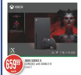 Shoppers Drug Mart Xbox series x console with diablo iv offer