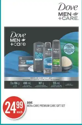 Shoppers Drug Mart Dove men+care premium care gift set offer