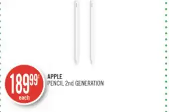 Shoppers Drug Mart Apple pencil 2nd generation offer