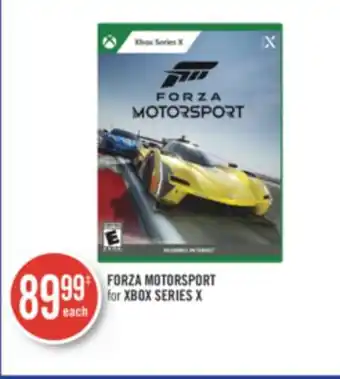 Shoppers Drug Mart Forza motorsport for xbox series x offer