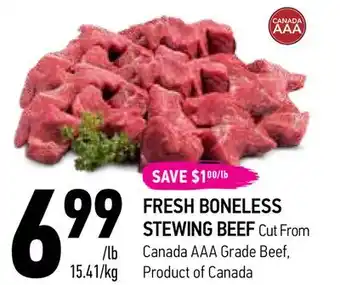 Coppa's Fresh Market Fresh boneless stewing beef offer