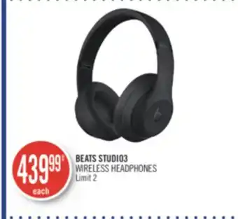Shoppers Drug Mart Beats studio3 wireless headphones offer