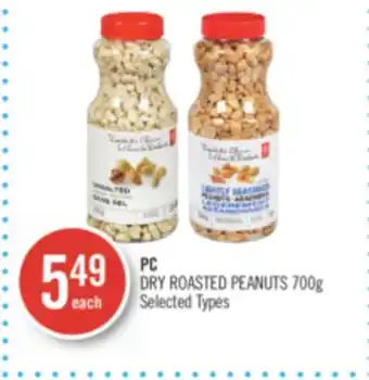 Shoppers Drug Mart Pc dry roasted peanuts offer
