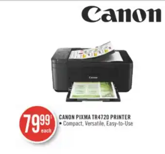Shoppers Drug Mart Canon pixma tr4720 printer offer