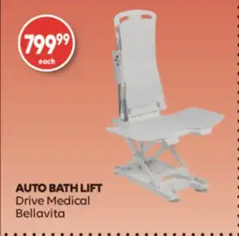Wellwise by Shoppers Drive medical bellavita auto bath lift offer