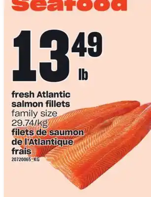 Independent City Market Filets de saumon de l'atlantique frais offer