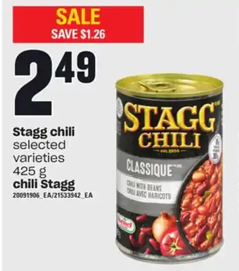 Independent City Market Chili stagg, 425 g offer