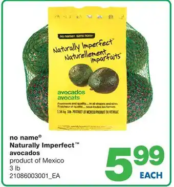 Wholesale Club No name naturally imperfect avocados, 3 lb offer