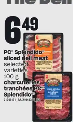 Independent City Market Charcuteries tranchées pc splendido, 100 g offer