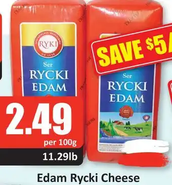 Starsky Edam rycki cheese offer