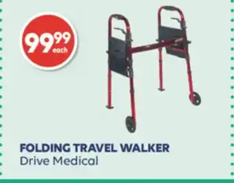 Wellwise by Shoppers Drive medical folding travel walker offer