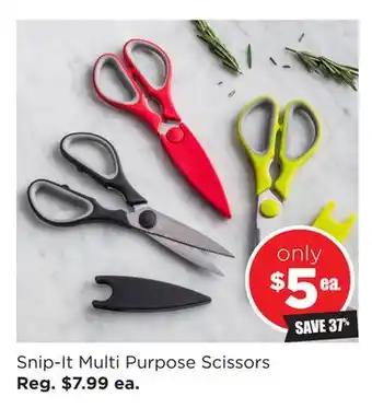 Kitchen Stuff Plus Snip-it multi purpose scissors offer