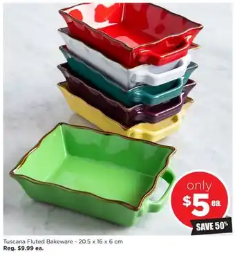 Kitchen Stuff Plus Tuscana fluted bakeware offer