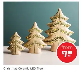 Kitchen Stuff Plus Christmas ceramic led tree offer