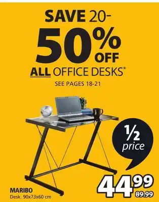 JYSK Maribo desk offer