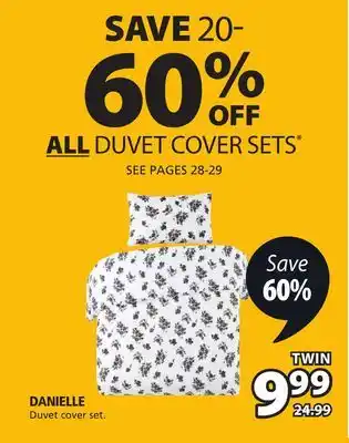 JYSK Danielle duvet cover set offer