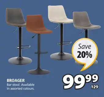 JYSK Broager bar stool offer
