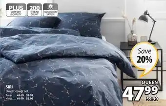 JYSK Siri duvet cover set offer
