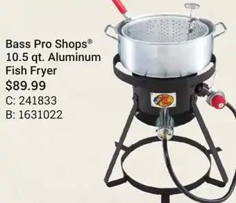 Bass Pro Bass pro shops 10.5 qt. aluminum fish fryer offer