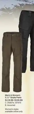 Bass Pro 5.11 stryke pants offer