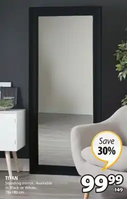 JYSK Titan standing mirror offer
