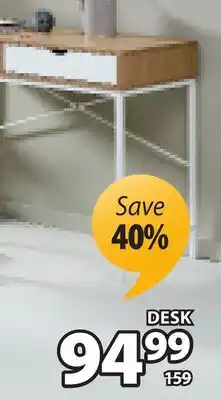 JYSK Trappedal desk offer