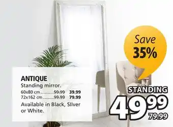 JYSK Antique standing mirror offer