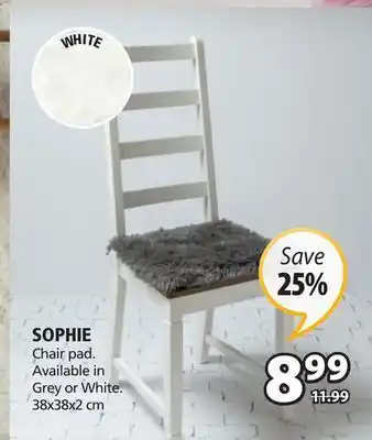 JYSK Sophie chair pad offer
