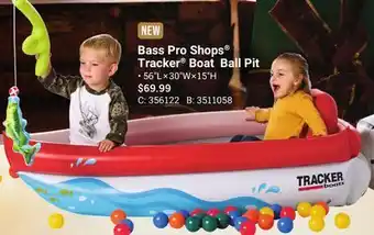 Bass Pro Bass pro shops tracker boat ball pit offer