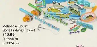 Melissa & doug gone fishing playset