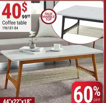 Rossy Coffee table offer