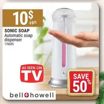 Rossy Bell & howell sonic soap automatic soap dispenser offer
