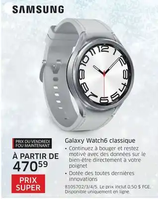 The Source Galaxy watch6 classique samsung offer