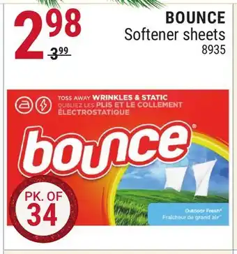 Rossy Bounce softener sheets offer
