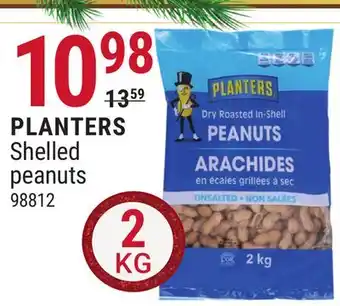 Rossy Planters shelled peanuts offer
