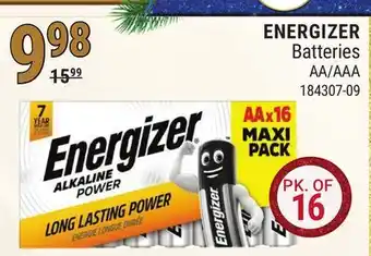 Rossy Energizer batteries aa/aaa offer