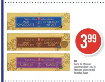 Pharmaprix Pc chocolate bar offer