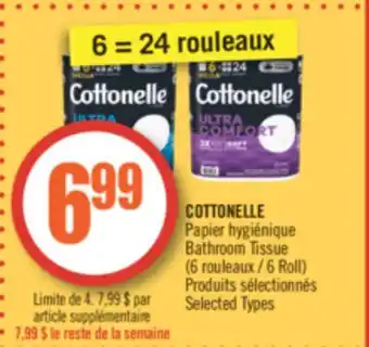 Pharmaprix Cottonelle bathroom tissue offer