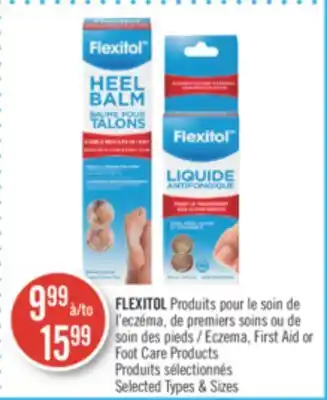 Pharmaprix Flexitol eczema, first aid or foot care products offer