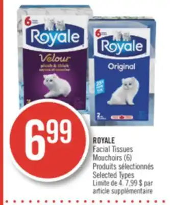Pharmaprix Royale facial tissues offer