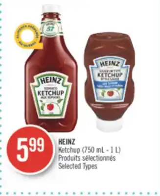 Pharmaprix Heinz ketchup offer