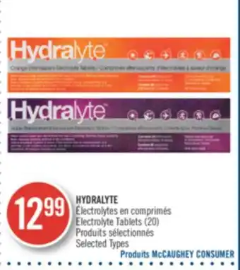 Pharmaprix Hydrate electrolyte tablets offer