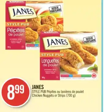 Pharmaprix Janes chicken nuggets or strips offer