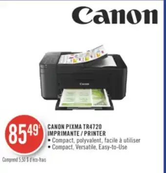 Pharmaprix Canon pixma tr4720 printer offer