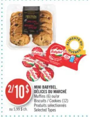 Pharmaprix Mini babybel, muffins (6) or cookies (12) offer