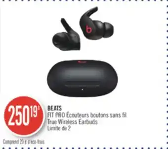 Pharmaprix Beats fit pro boutons sans fil offer