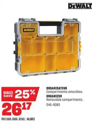 BMR Organizer offer