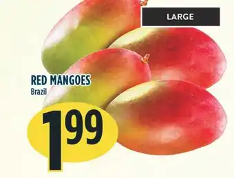 Marché Adonis Red mangoes offer