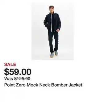 TSC Stores Point zero mock neck bomber jacket offer