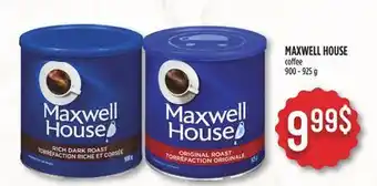 Marché Adonis Maxwell house coffee offer